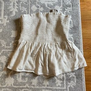 Abercrombie and Fitch size small, strapless cami.